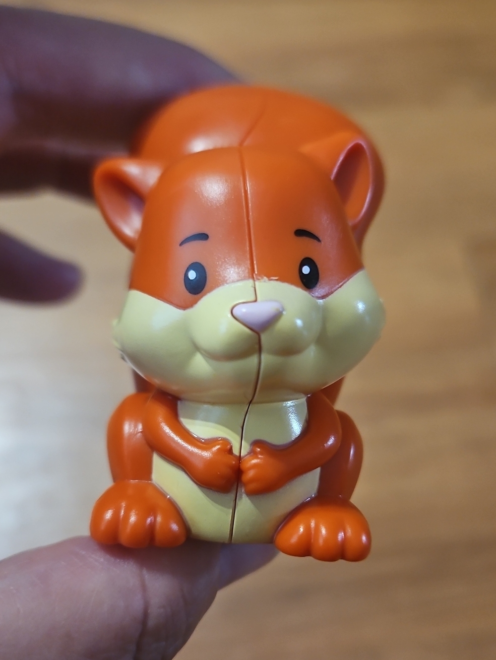 Fisher-Price Little People orange squirrel figure